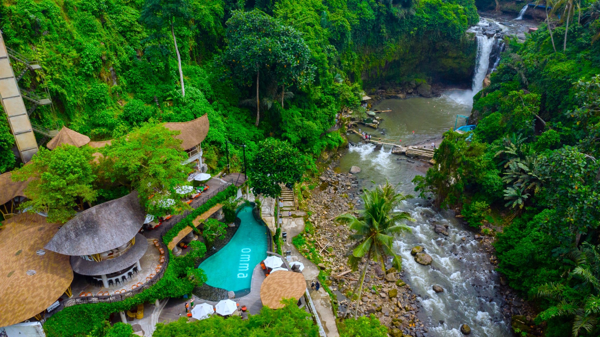 OMMA Day Club Pass: Swing, Swim & Lunch(Min. booking 2 pax)